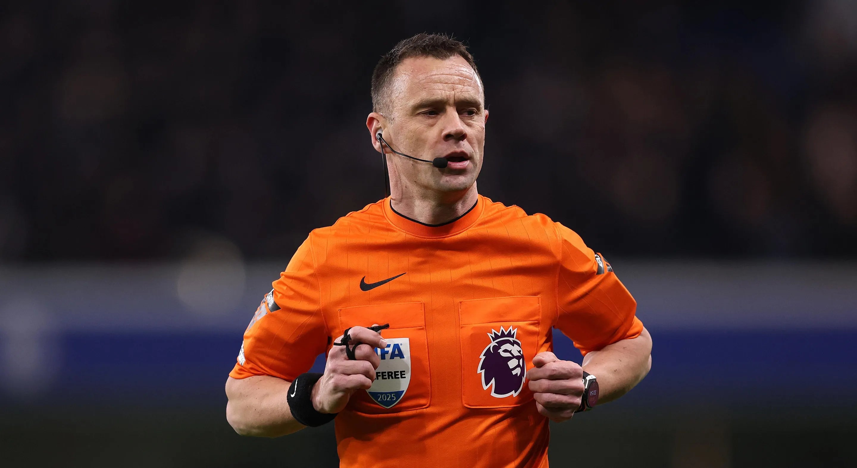 Premier League Referee Appointments – Matchweek 27 (2025/26)