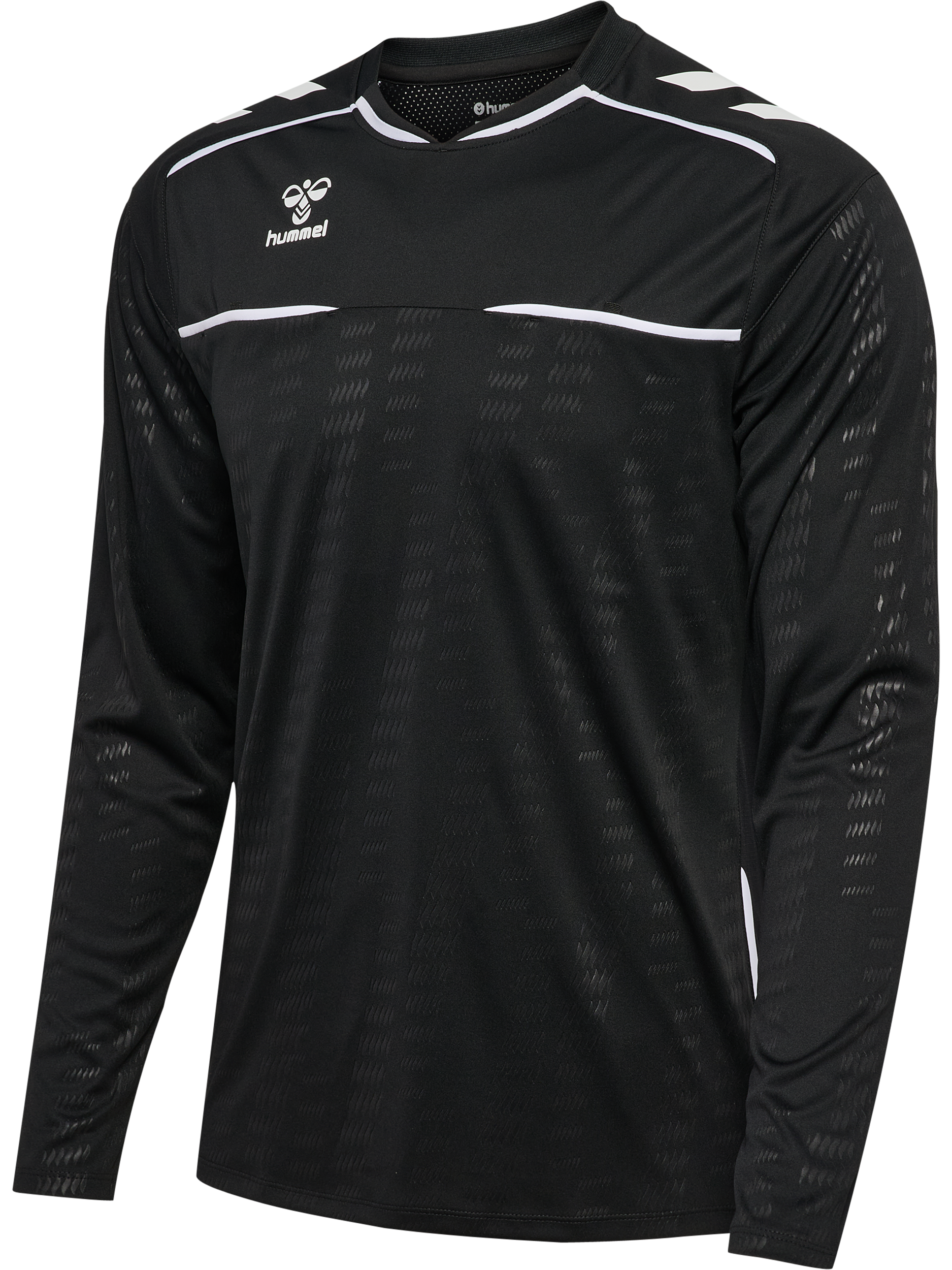 2026 Hummel Referee Shirt L/S Black