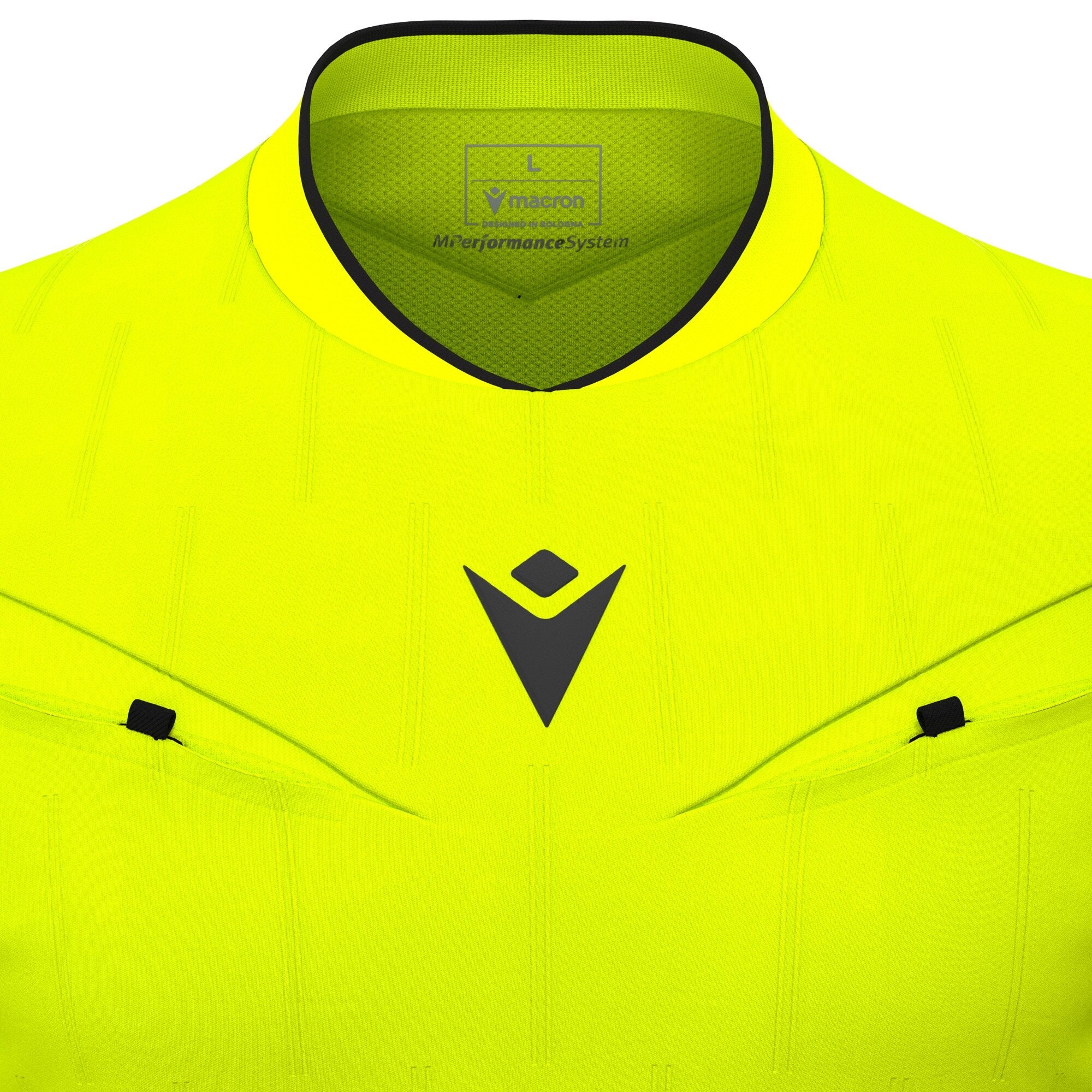 Macron Mendez Referee Shirt L/S Yellow