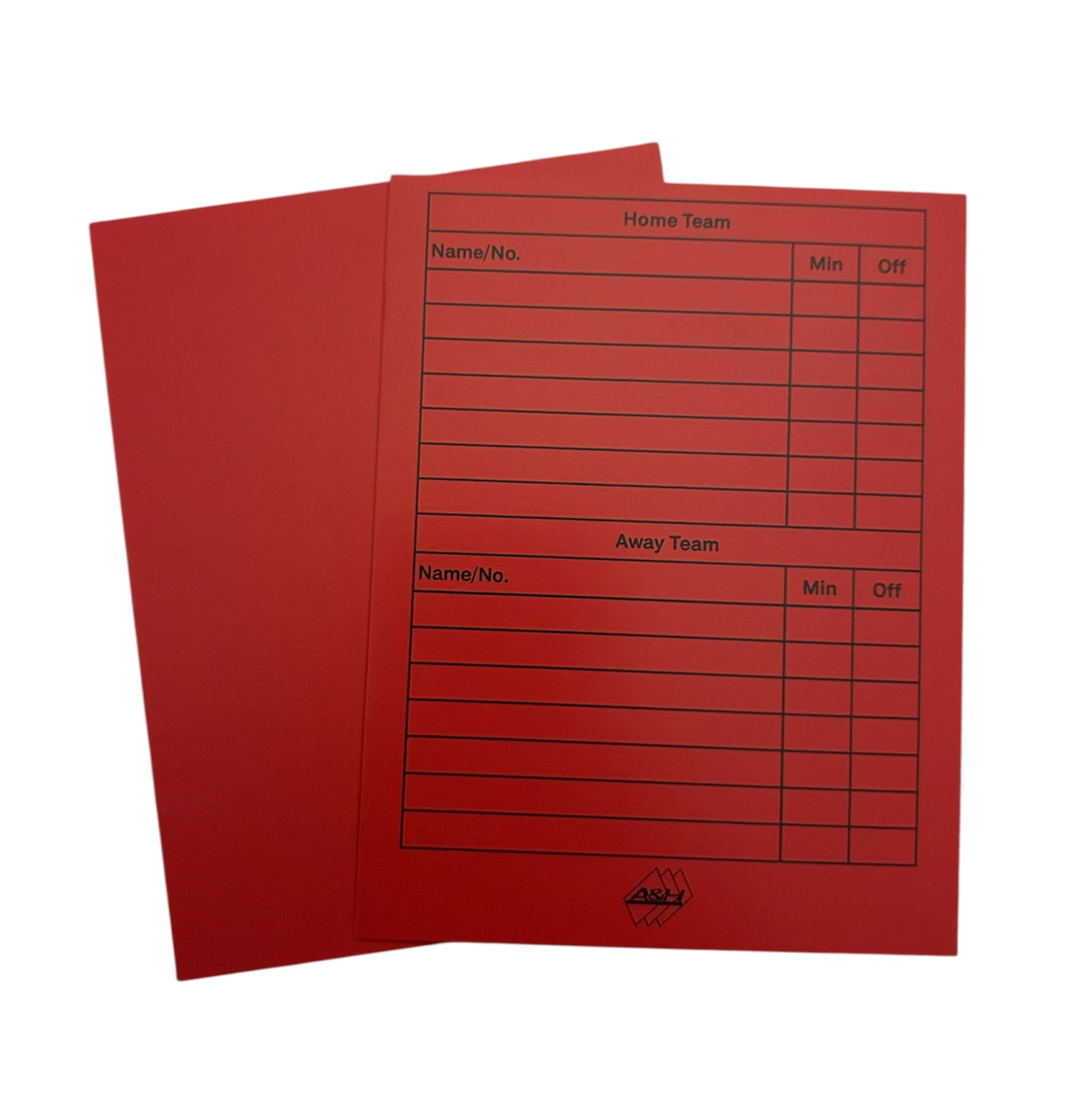 Write-On Red Cards