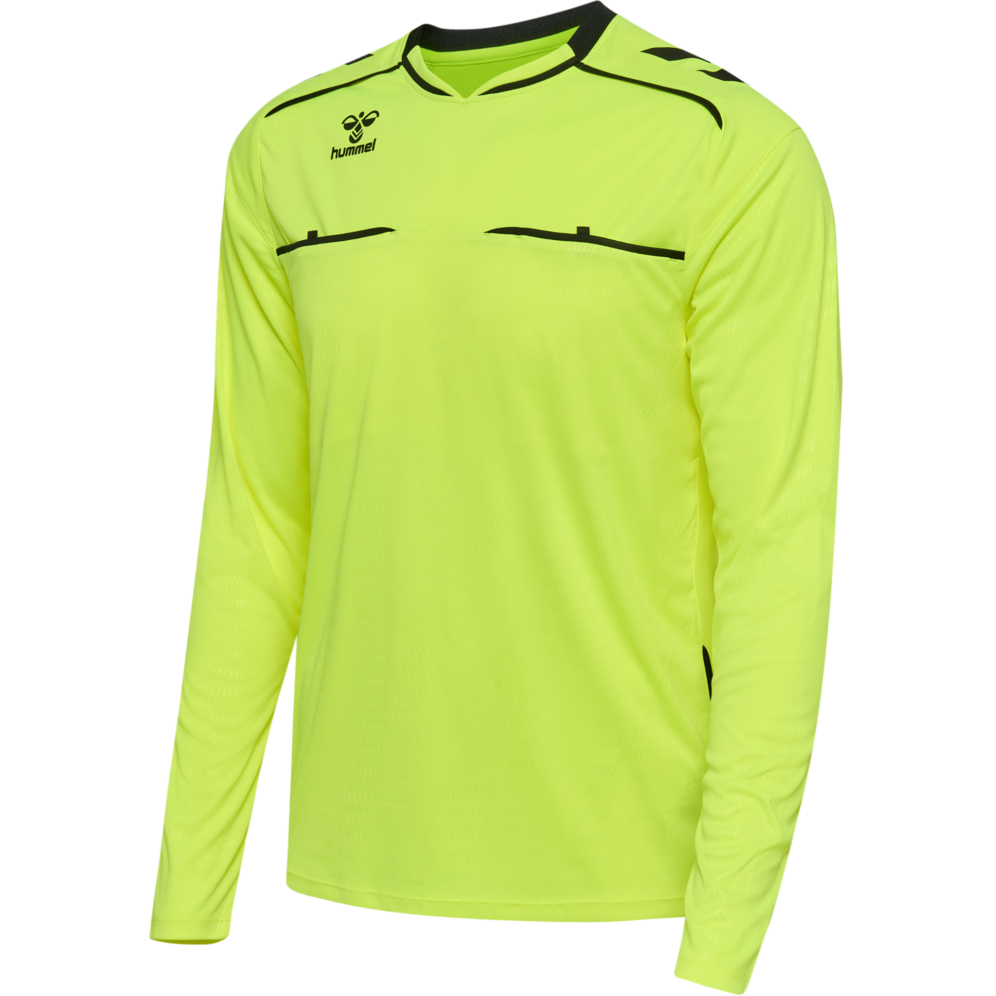 2026 Hummel Referee Shirt L/S Yellow