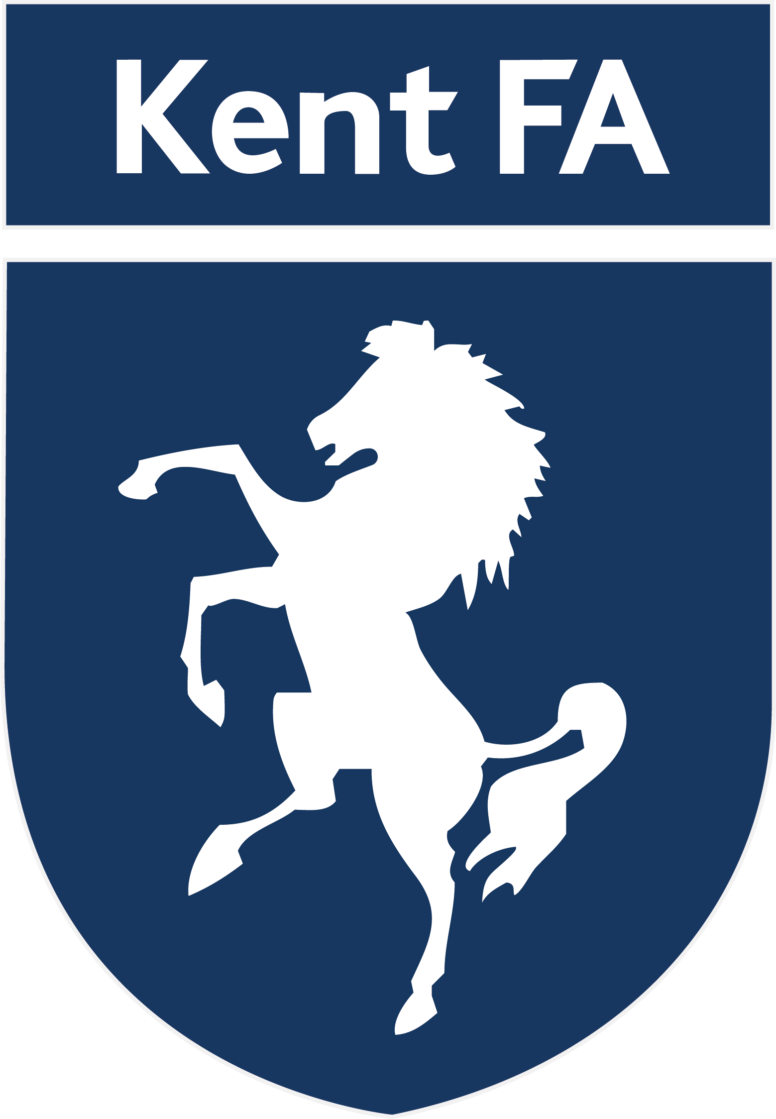 Kent FA Badge - Iron on Yourself