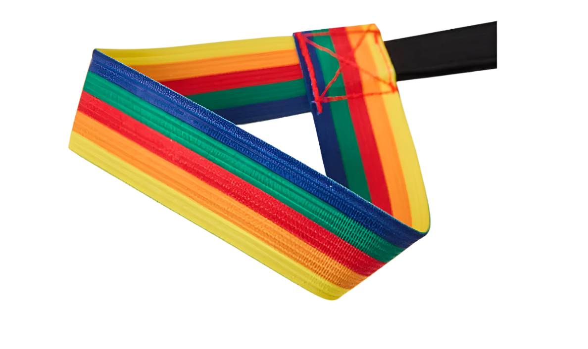 A&H Rainbow Wrist Lanyard