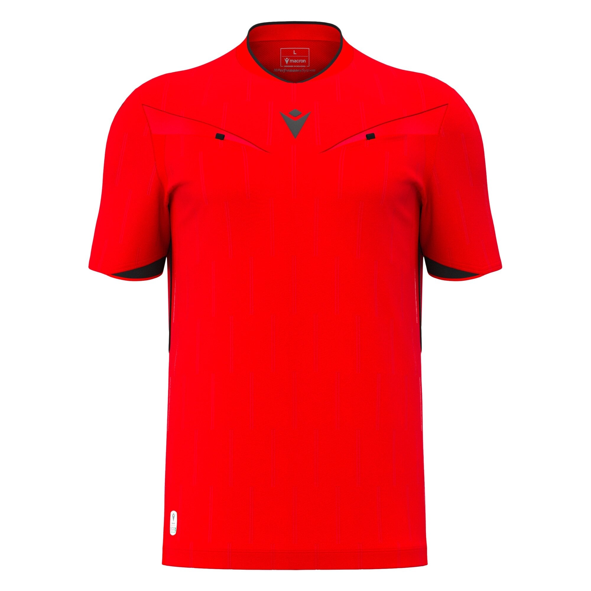 Macron Mendez Referee Shirt S/S Red