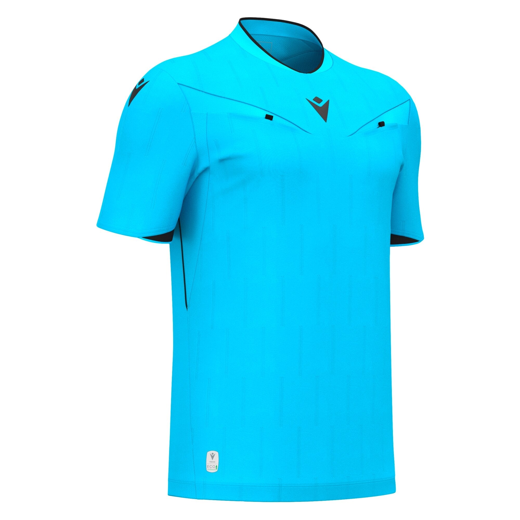 Macron Mendez Referee Shirt S/S Blue
