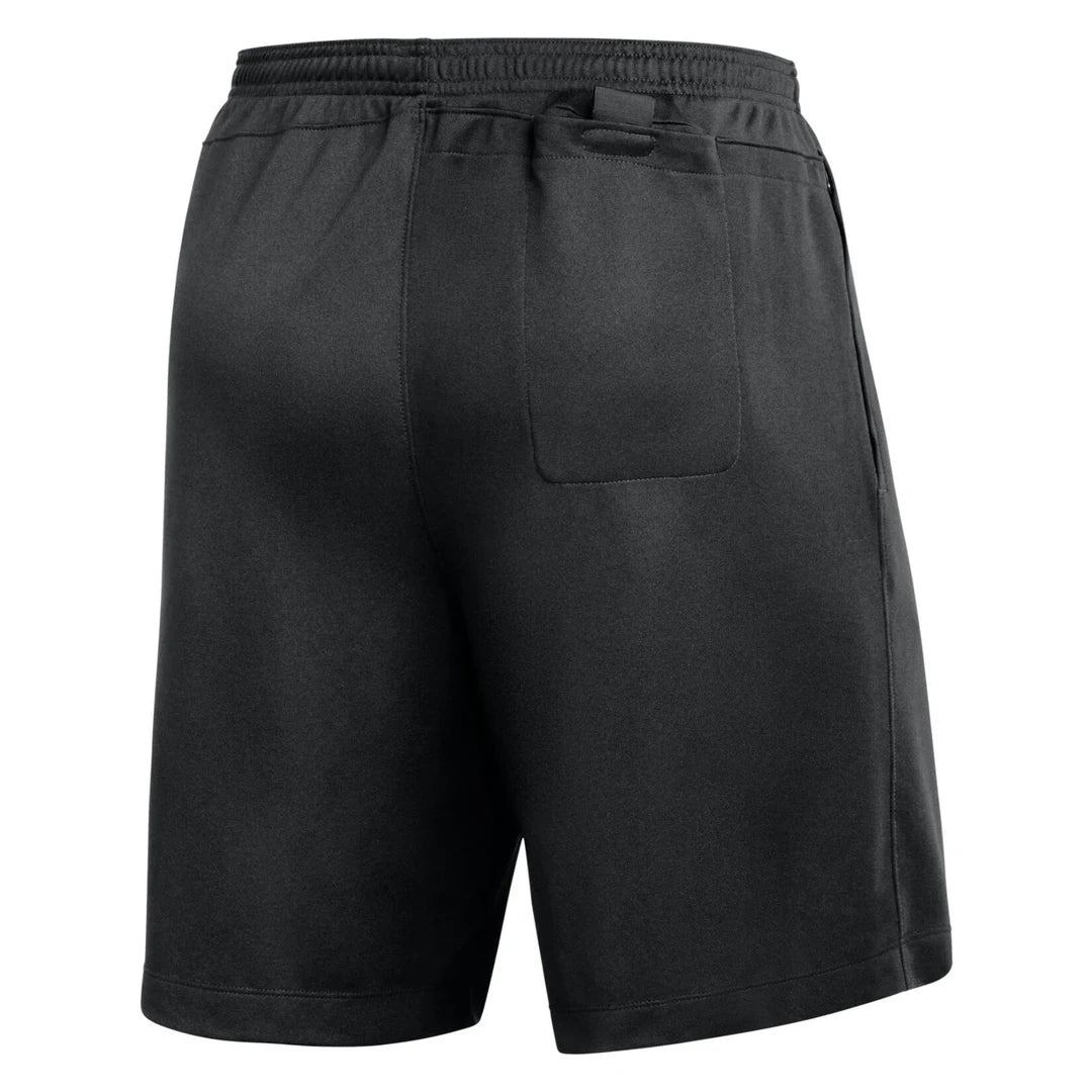 Nike 2026 black referee shorts, back view