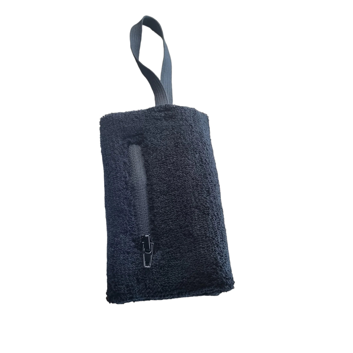 Macron UEFA sweatband zip pocket with lanyard attached