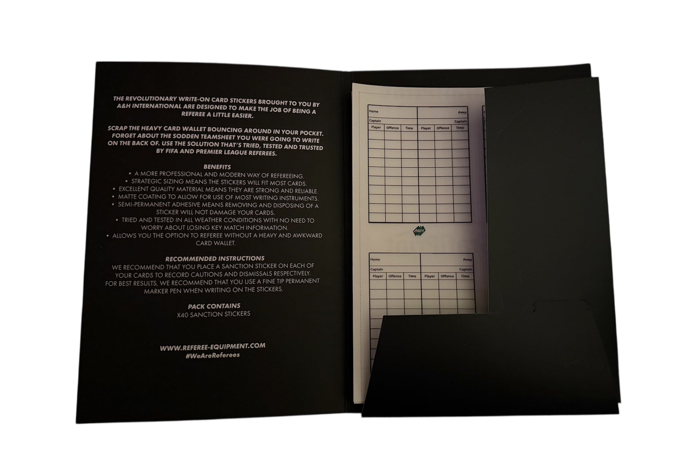 A&H Write-on Card Stickers