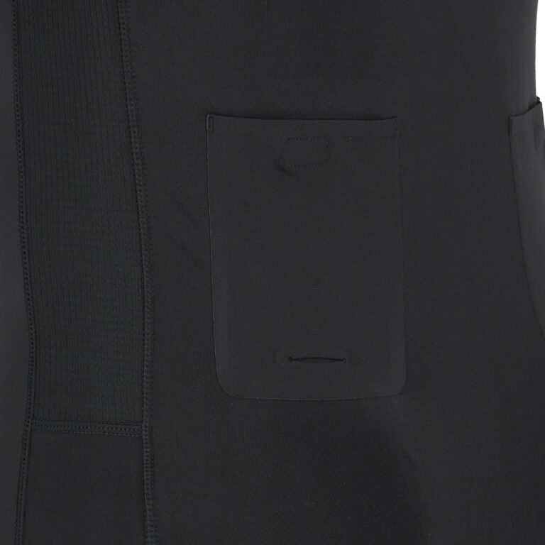 Close-up of the sleeve pocket on the Macron UEFA referee base layer