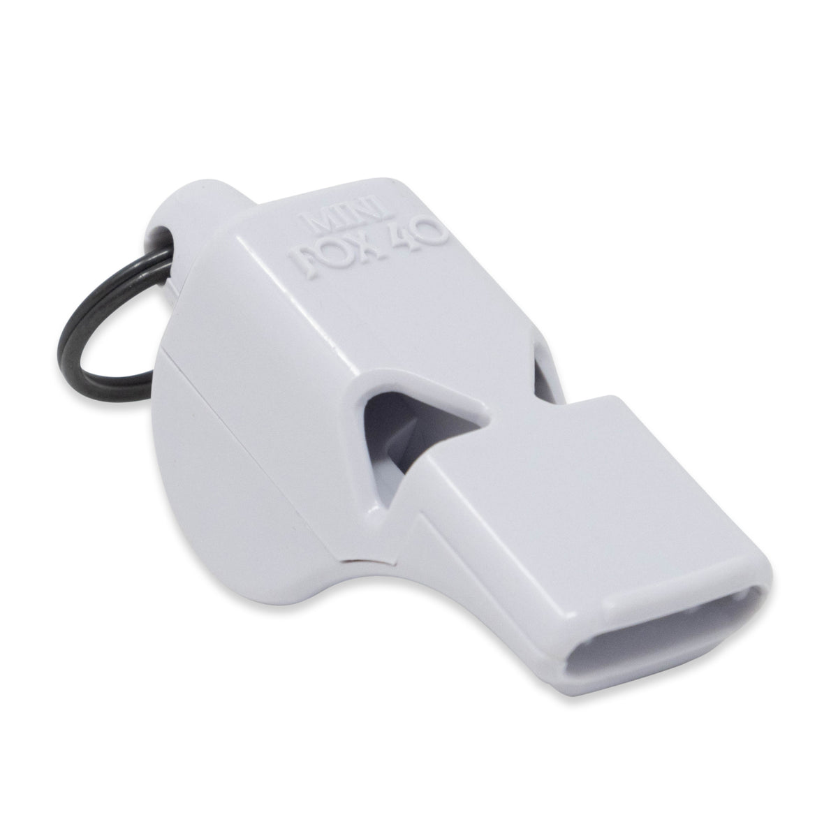 Fox 40 Mini referee whistle in white