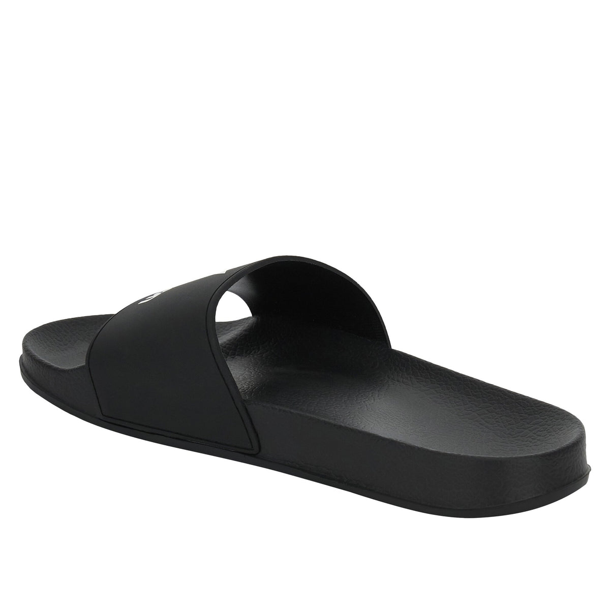Macron black slide, side view
