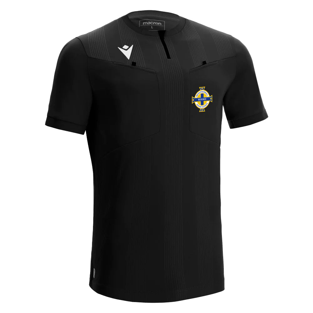 IFA Referee 23/24 Official Match Shirt Black - A&H International