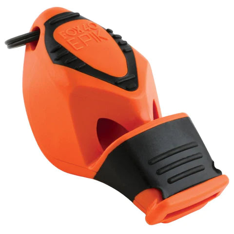 Fox 40 Epik CMG referee whistle in orange