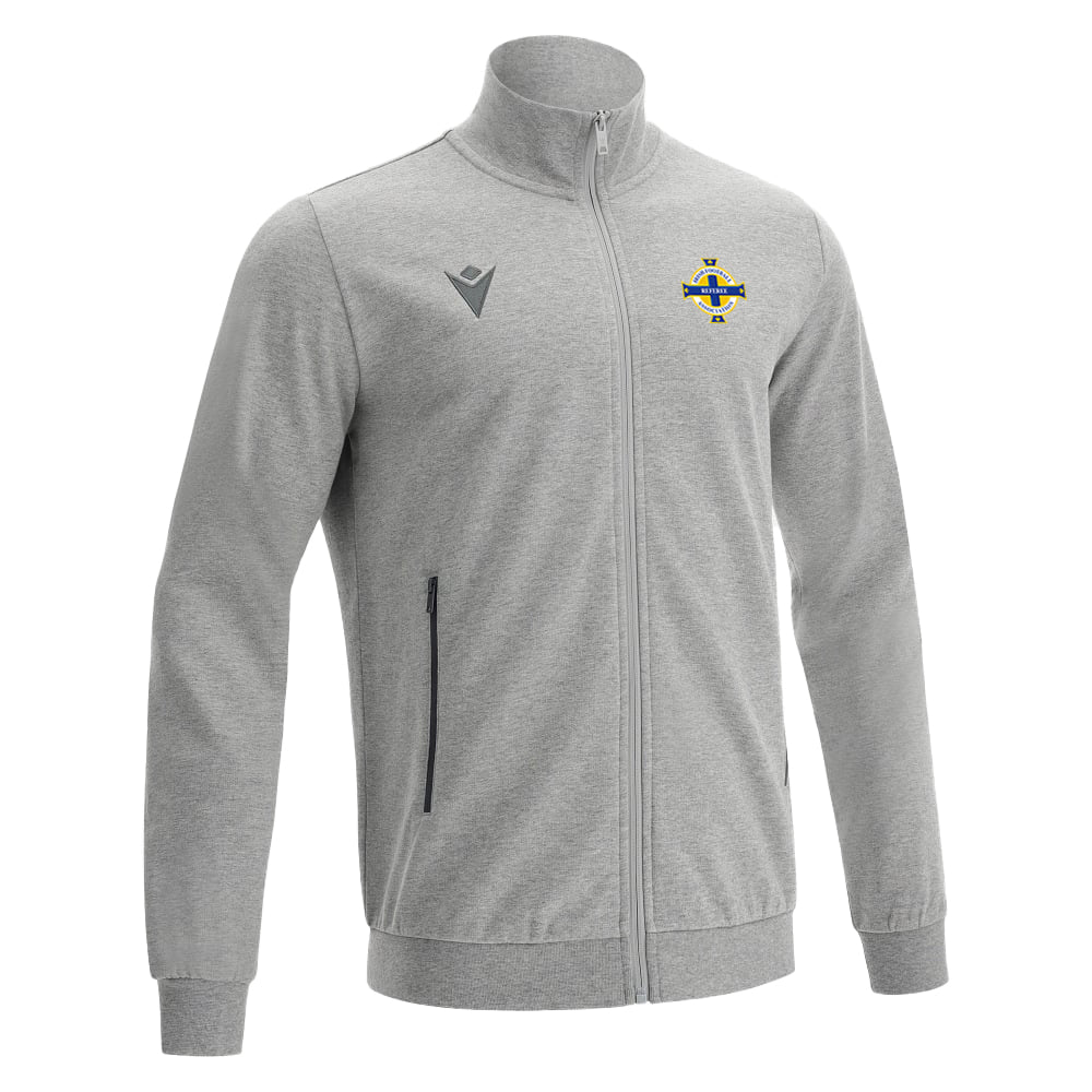 IFA Referee 23/24 Full Zip Sweatshirt Grey - A&H International