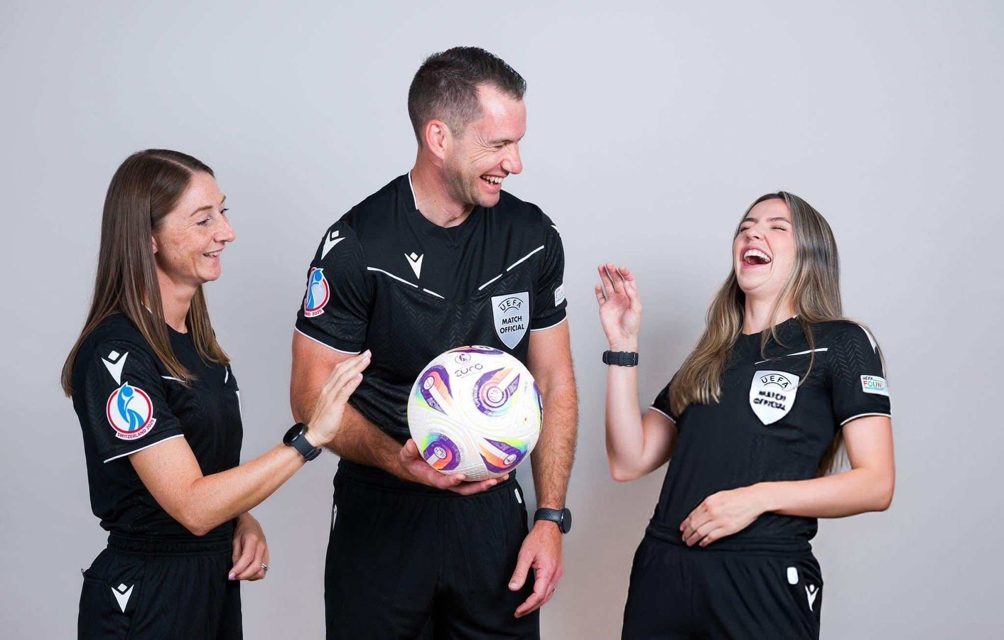 Match officials selected for UEFA Women's EURO 2025 duty.