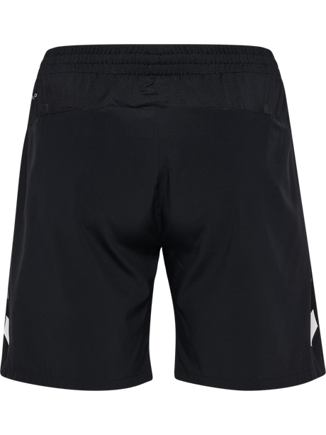 Hummel 2026 black referee shorts, back view