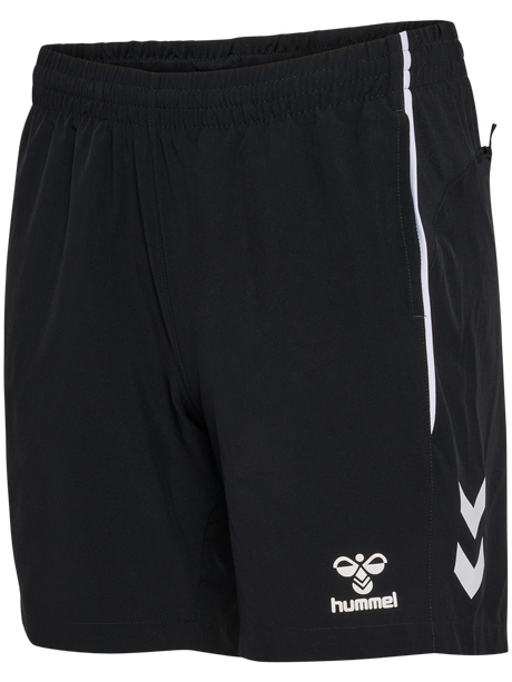Hummel 2026 women's black referee shorts, front view