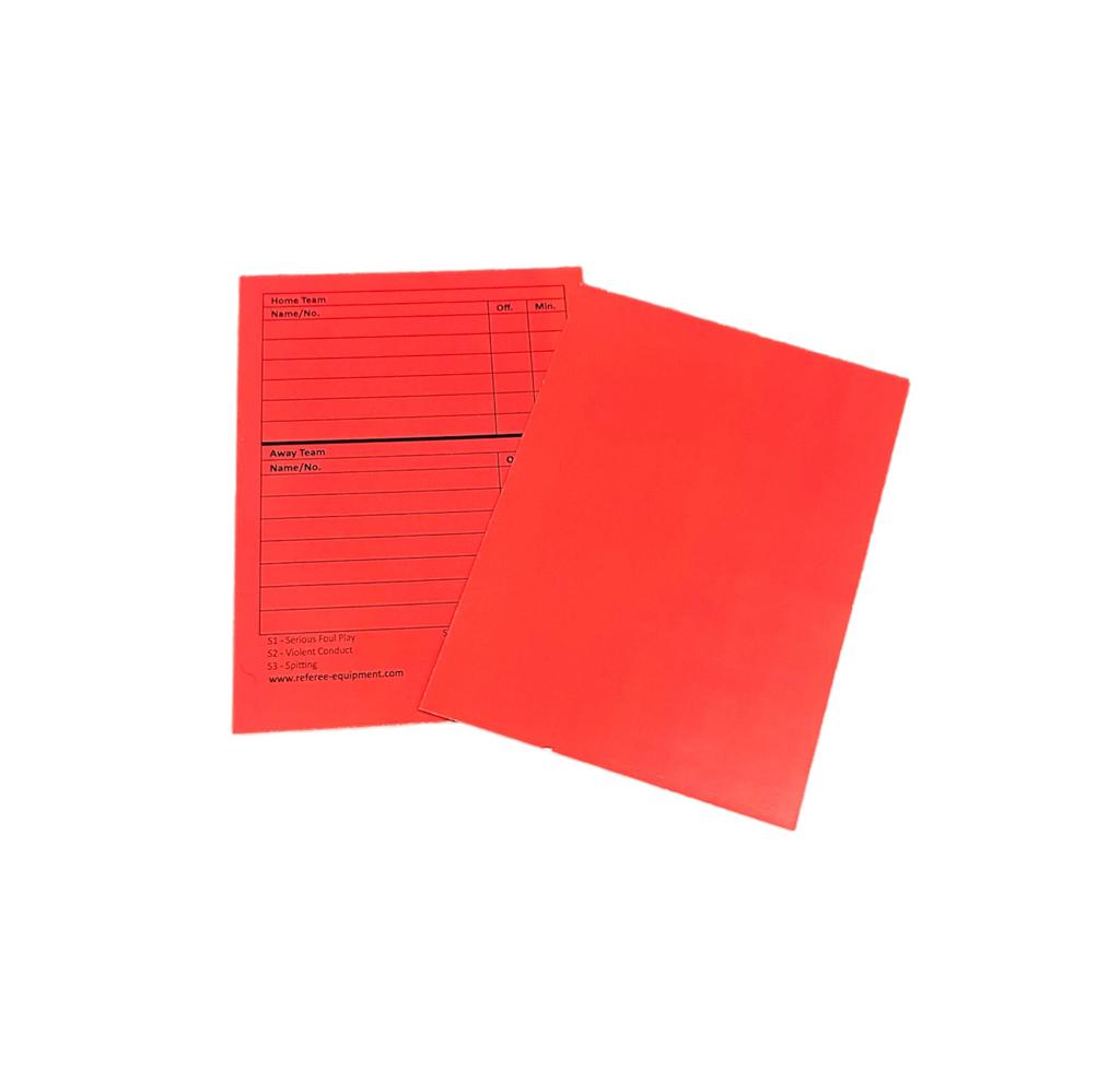 Write-On Red Cards - A&H International