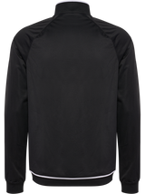 Hummel 2026/28 black referee full-zip jacket, back view