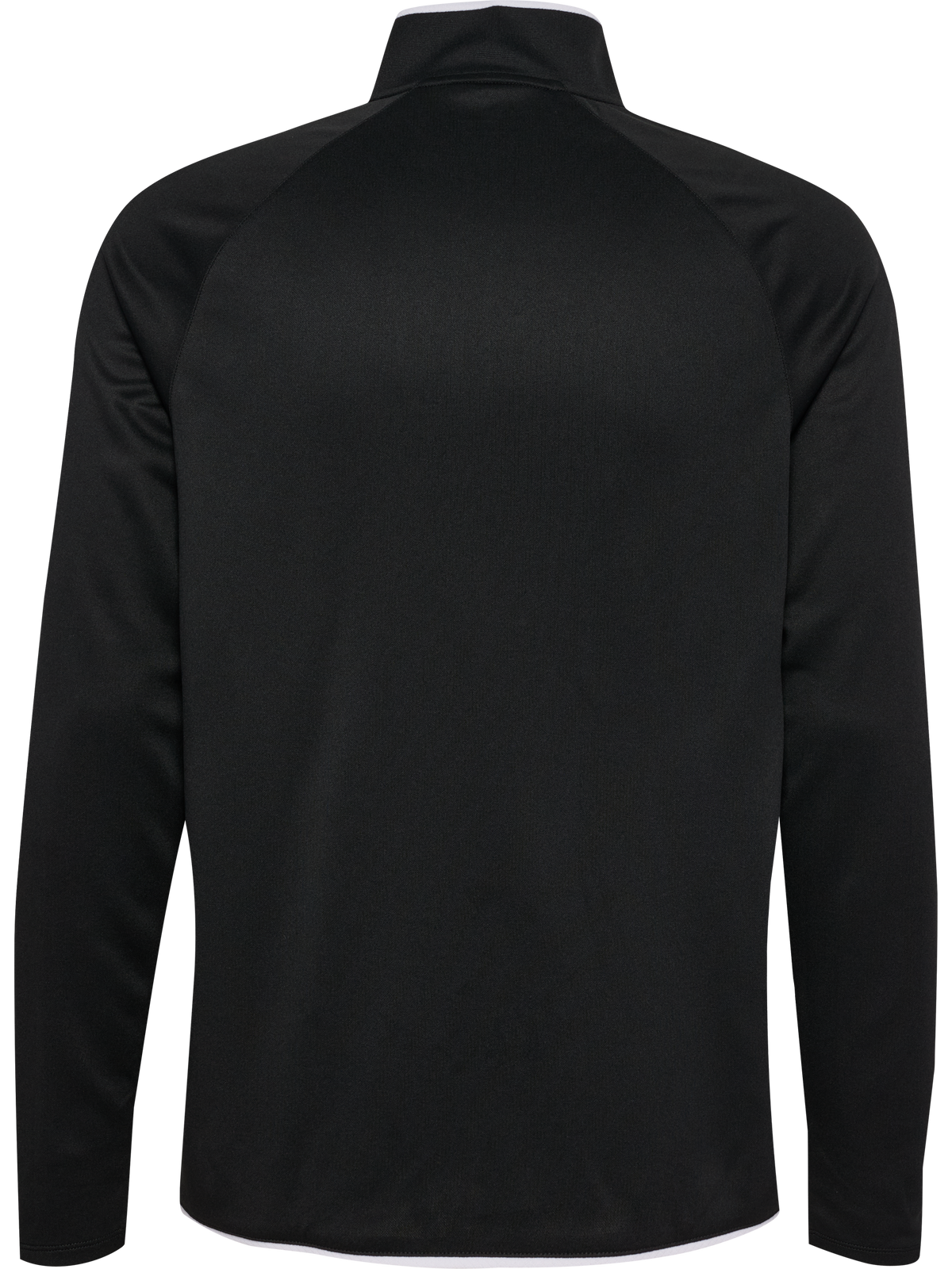 Hummel 2026/28 black referee 1/4-zip midlayer, back view