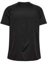 Hummel 2026/28 black referee training top, back view