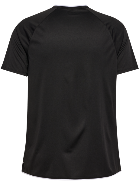 Hummel 2026/28 black referee training top, back view