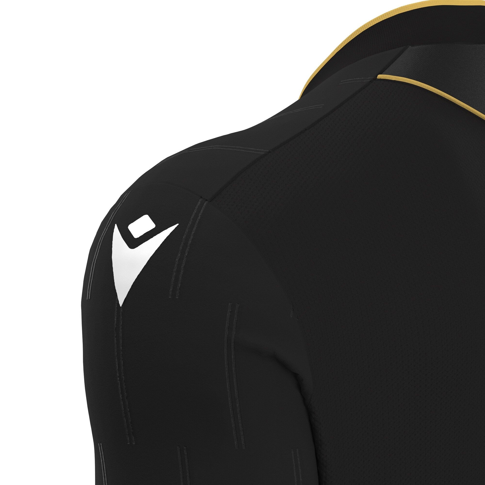 Macron Mendez Referee Shirt L/S Black