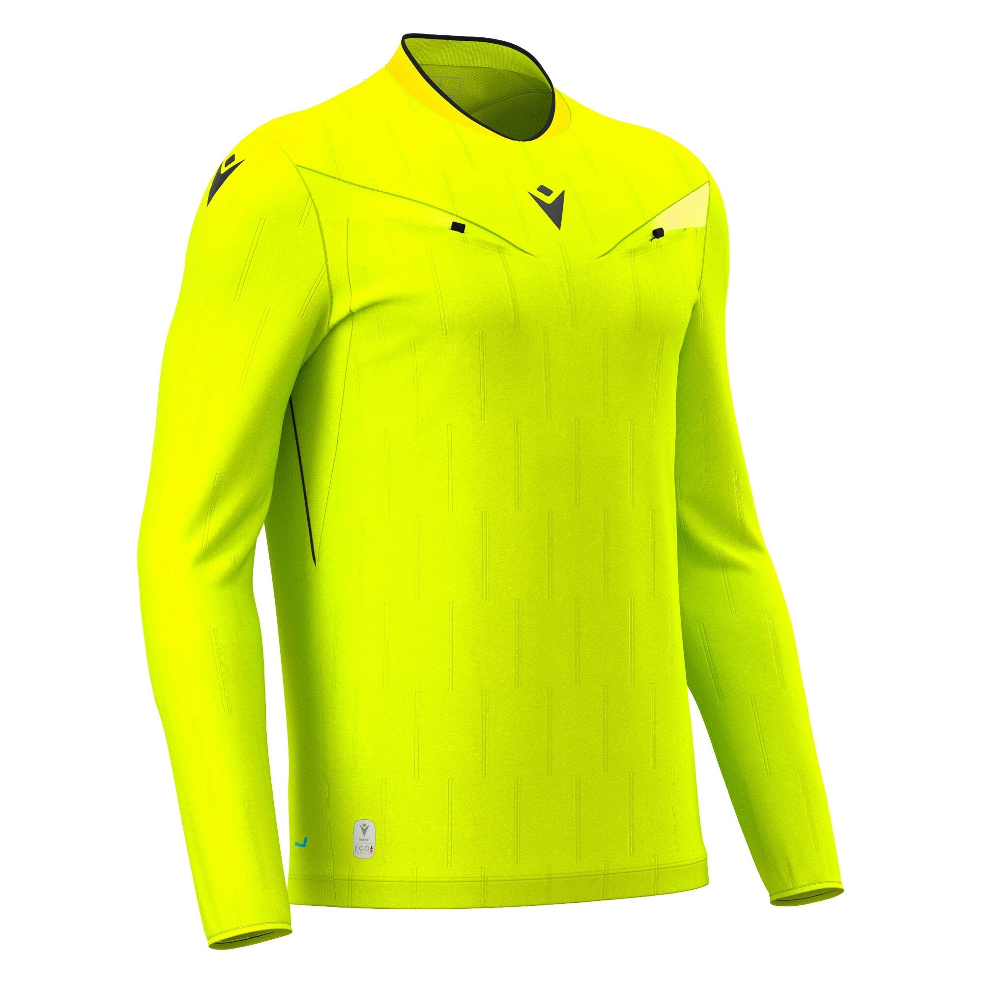 Macron Mendez Referee Shirt L/S Yellow