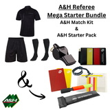 A&H Referee Mega Starter Bundle: A&H match kit plus the A&H starter pack of referee equipment