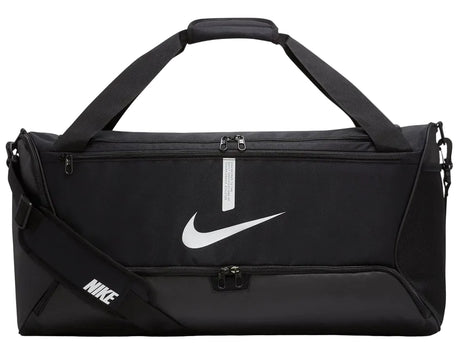 Nike black 60-litre medium referee holdall with white Nike swoosh
