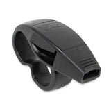 Fox 40 Caul CMG finger-grip referee whistle in black