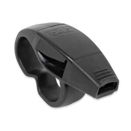 Fox 40 Caul CMG finger-grip referee whistle in black