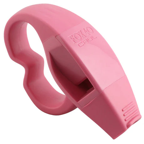 Fox 40 Caul CMG finger-grip referee whistle in pink