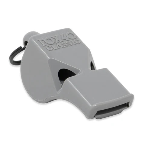 Fox 40 Classic referee whistle in grey