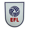 EFL silicone referee badge with the Football League logo