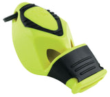 Fox 40 Epik CMG referee whistle in neon yellow