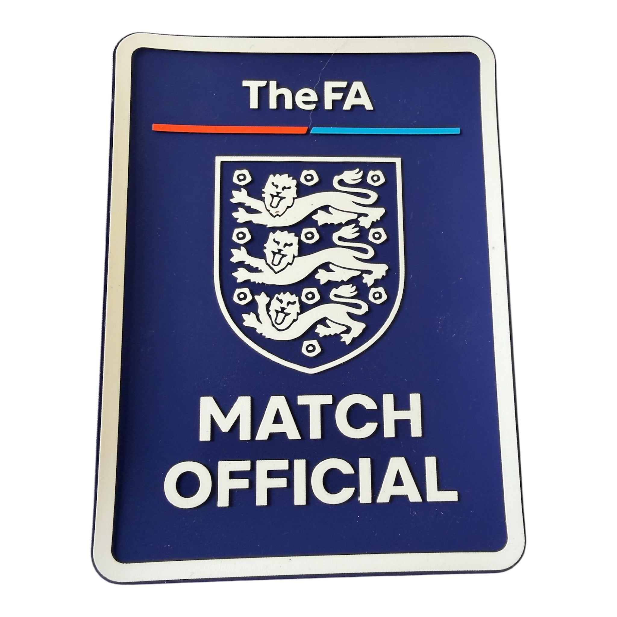 FA Match Official Badge - 3D Silicone (Level 3/4/3W Badge)