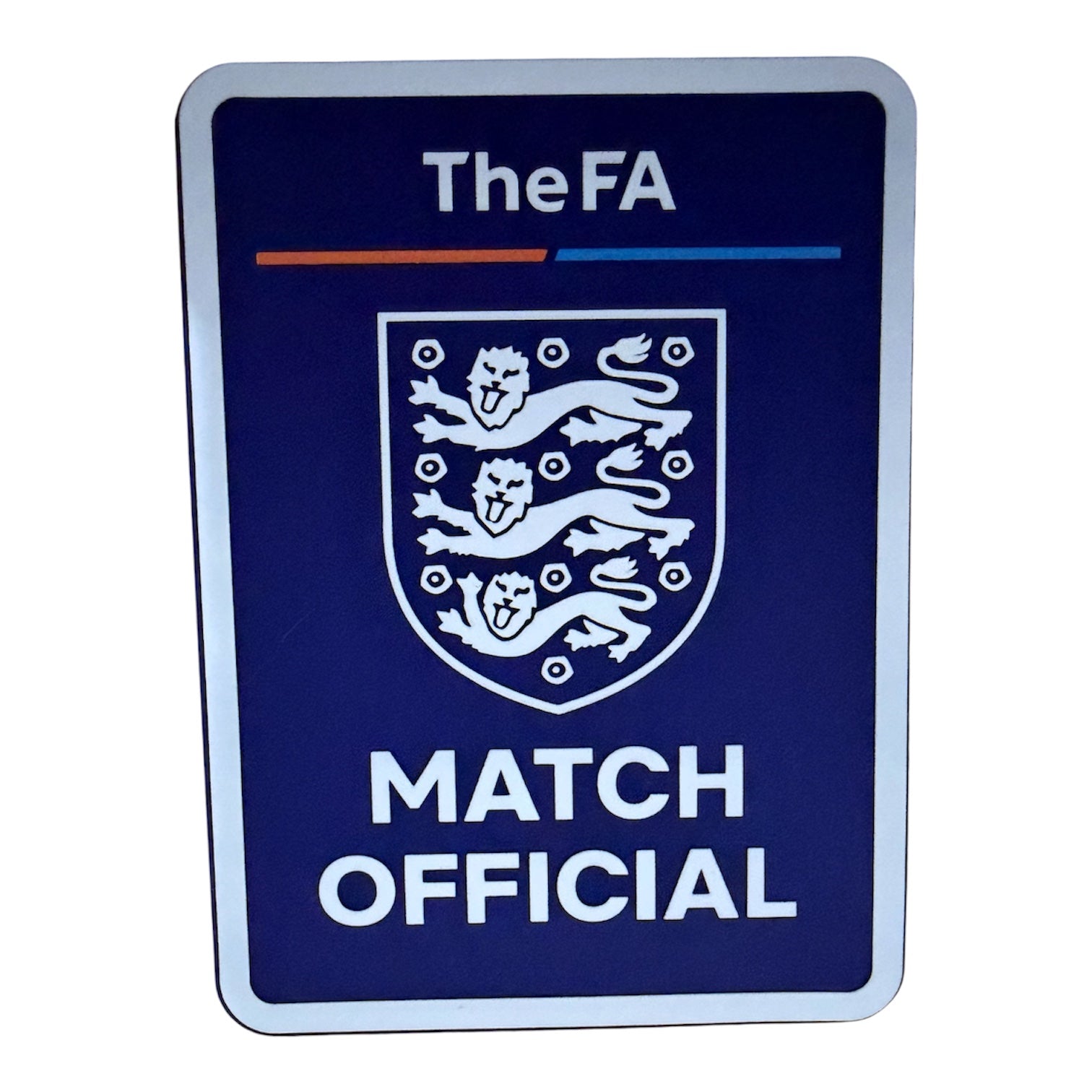 FA Match Official Badge - 3D Silicone (Level 3/4/3W Badge)