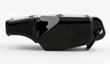 Fox 40 Fuziun CMG referee whistle in black, side profile