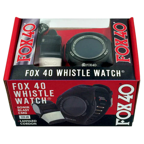 Fox 40 Sonik Blast Whistle with Digital Watch. Fox 40 Sonik Blast Whistle with Digital Watch.