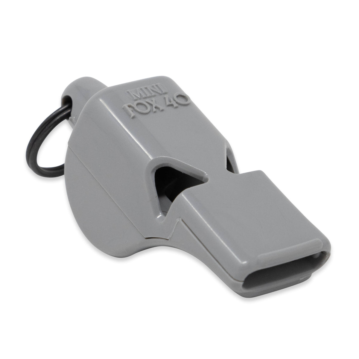 Fox 40 Mini referee whistle in grey