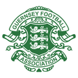 Guernsey FA referee badge: green crest with three lions