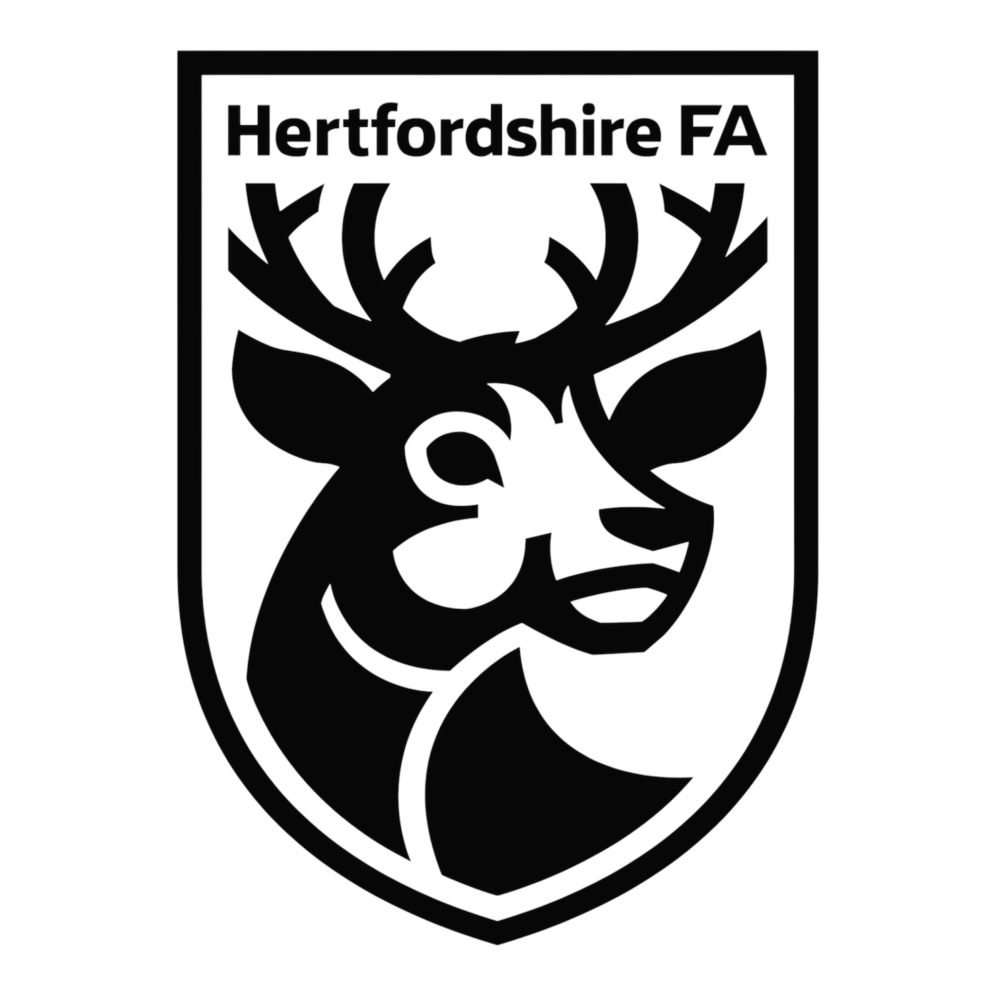 Hertfordshire FA Badge - Iron on Yourself