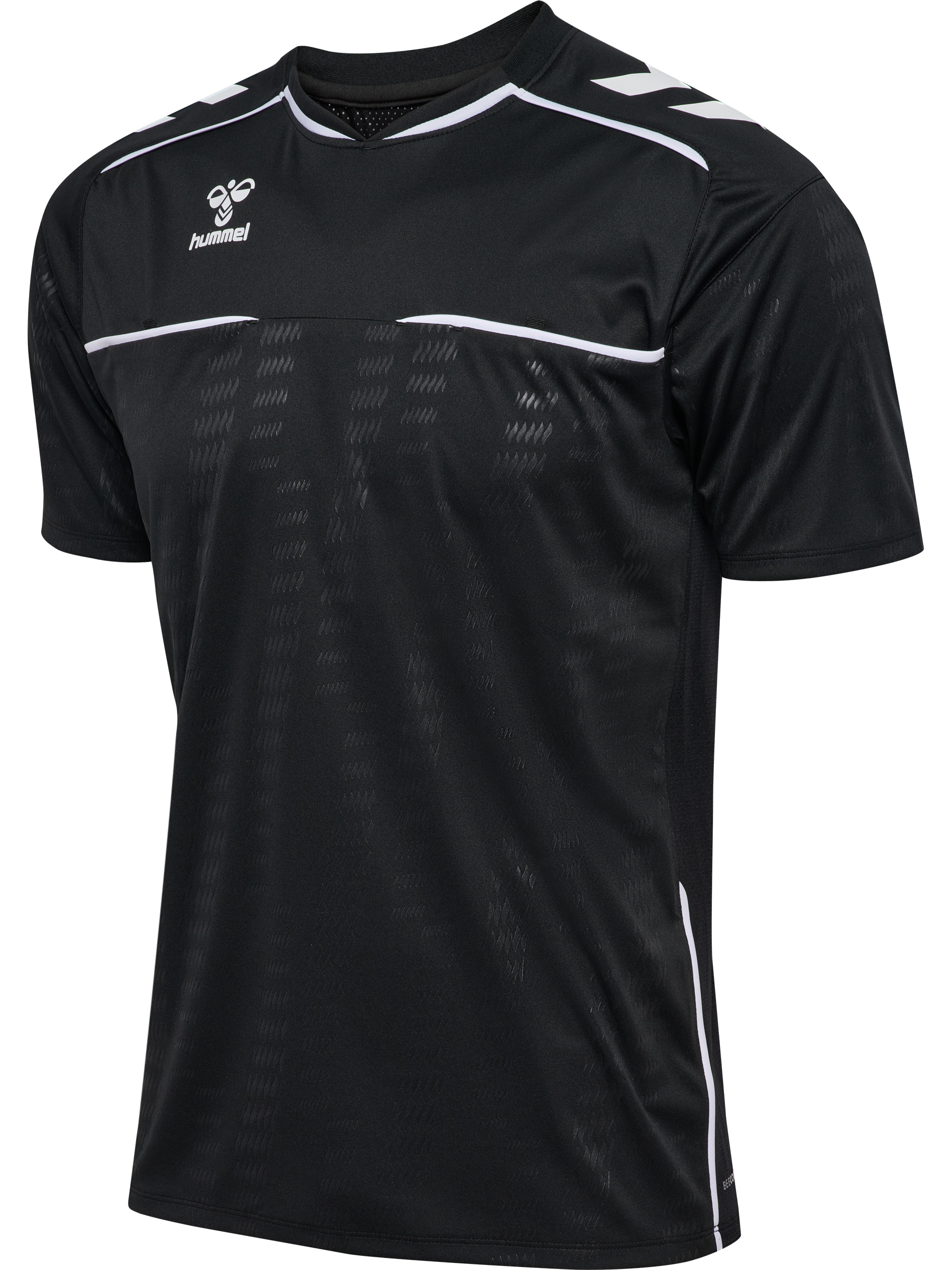 2026 Hummel Referee Shirt S/S Black