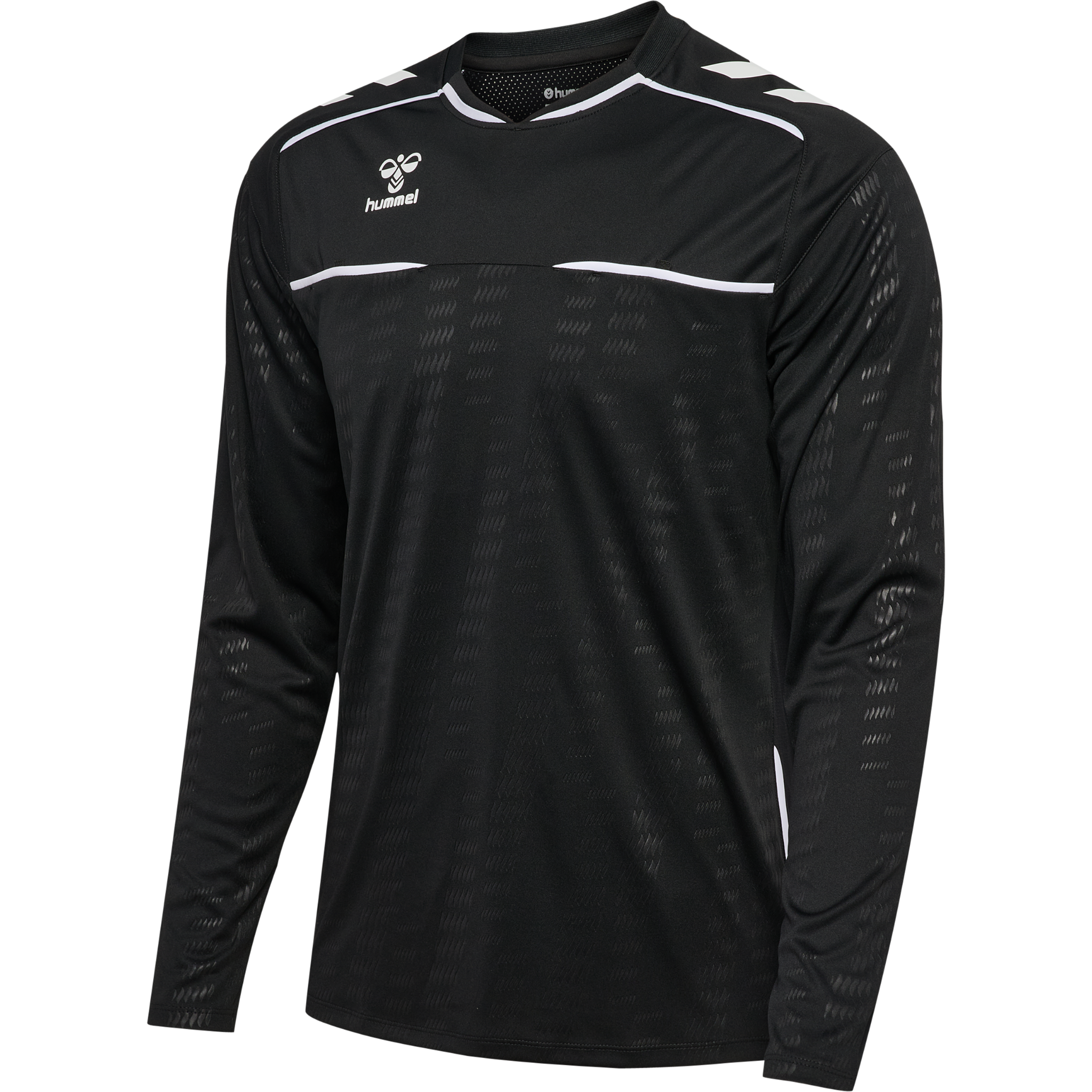 2026 Hummel Referee Shirt L/S Black