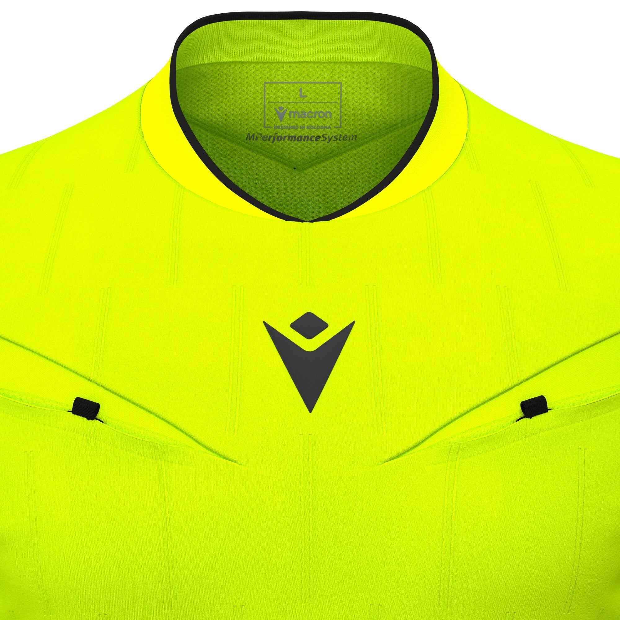 Macron Mendez Referee Shirt S/S Yellow