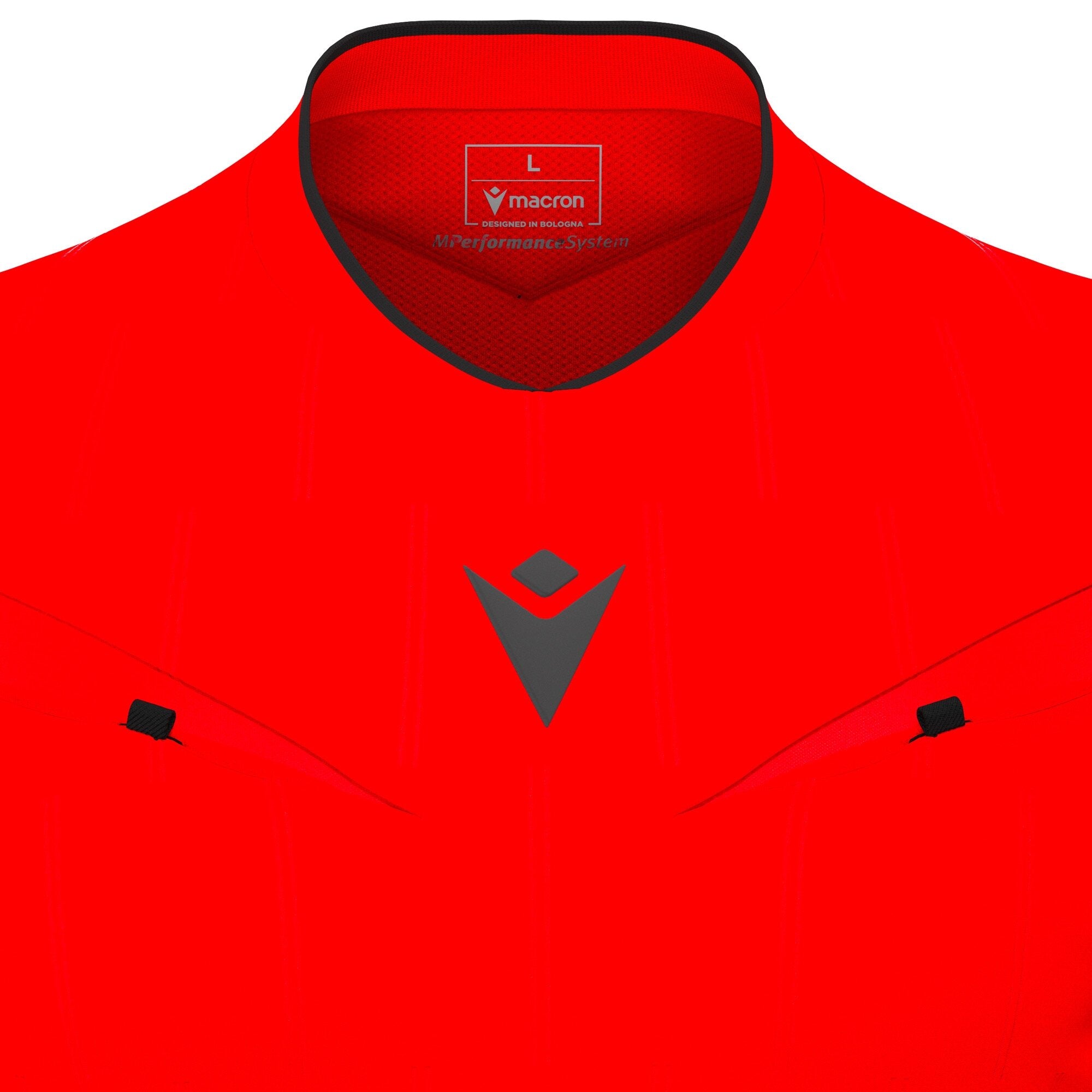 Macron Mendez Referee Shirt S/S Red