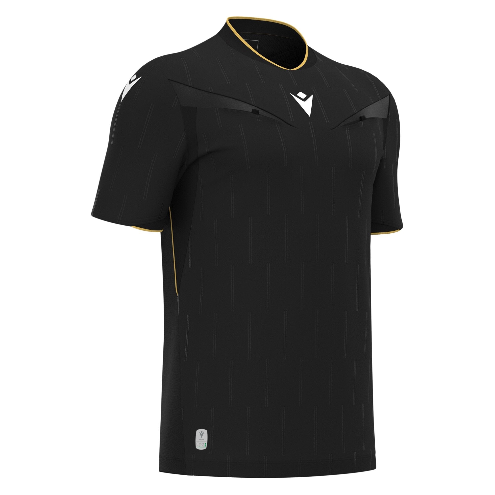 Macron Mendez Referee Shirt S/S Black