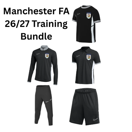 Manchester FA 2026/27 Training bundle: training top, midlayer, polo, pants and shorts