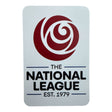National League silicone referee badge with red rose logo, est. 1979